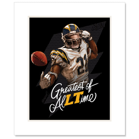 GOAT Matted Art Print