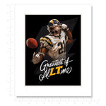 GOAT Matted Art Print