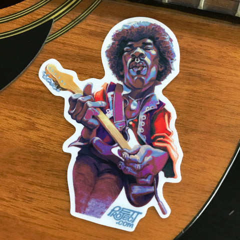 Jimi Hendrix Sticker