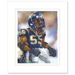 LO55 OF AN ICON Matted Art Print