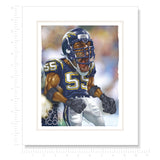 LO55 OF AN ICON Matted Art Print