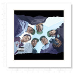 Compton Matted Art Print