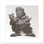 Westside Matted Art Print