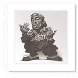 Westside Matted Art Print